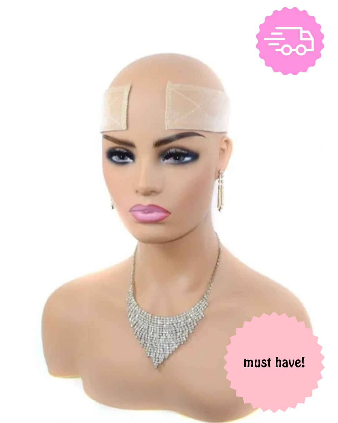 Velvet wig grip