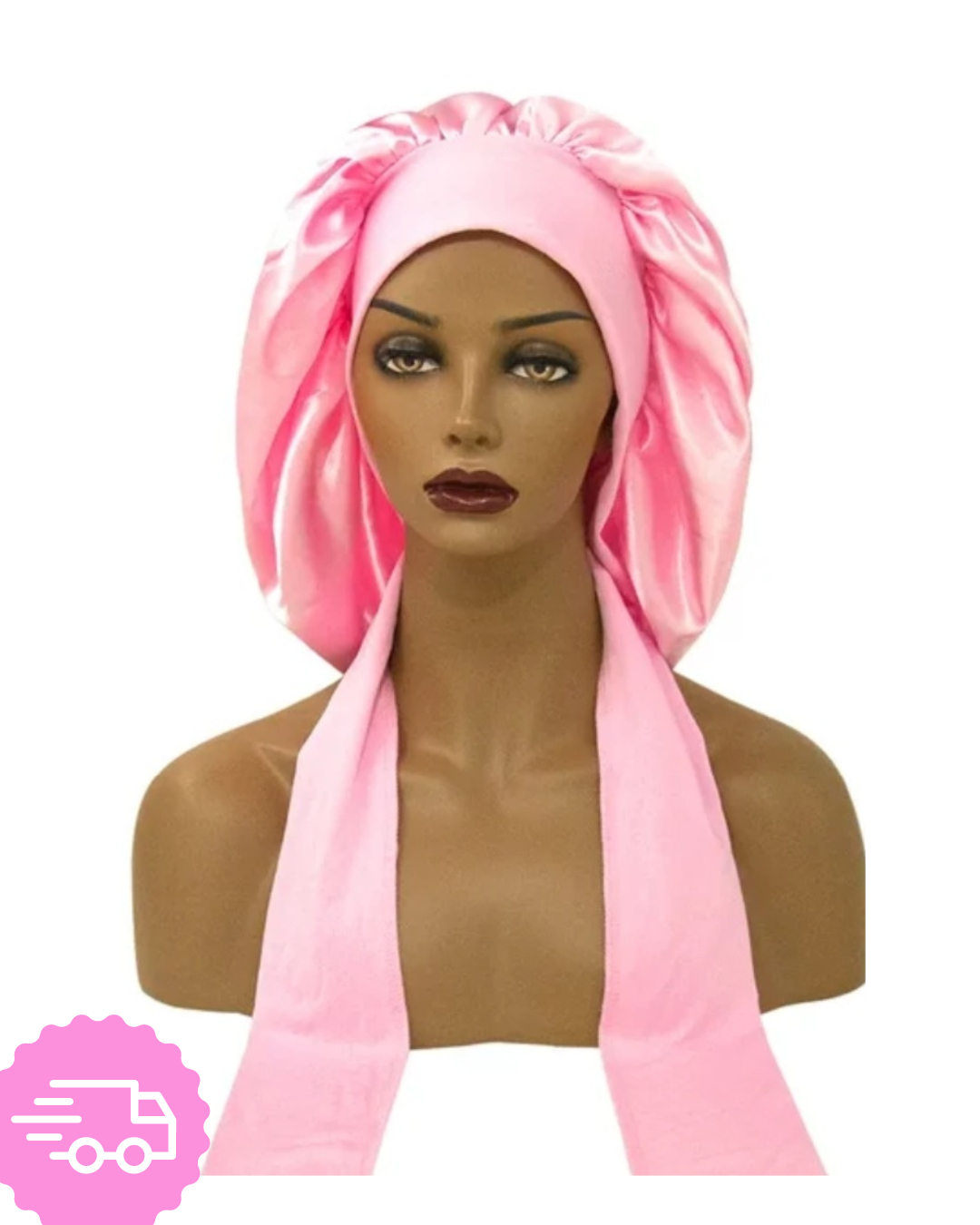 silk  hair bonnet