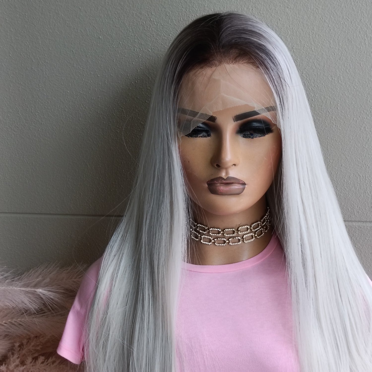 Icy Layla  synthetic lace front wig