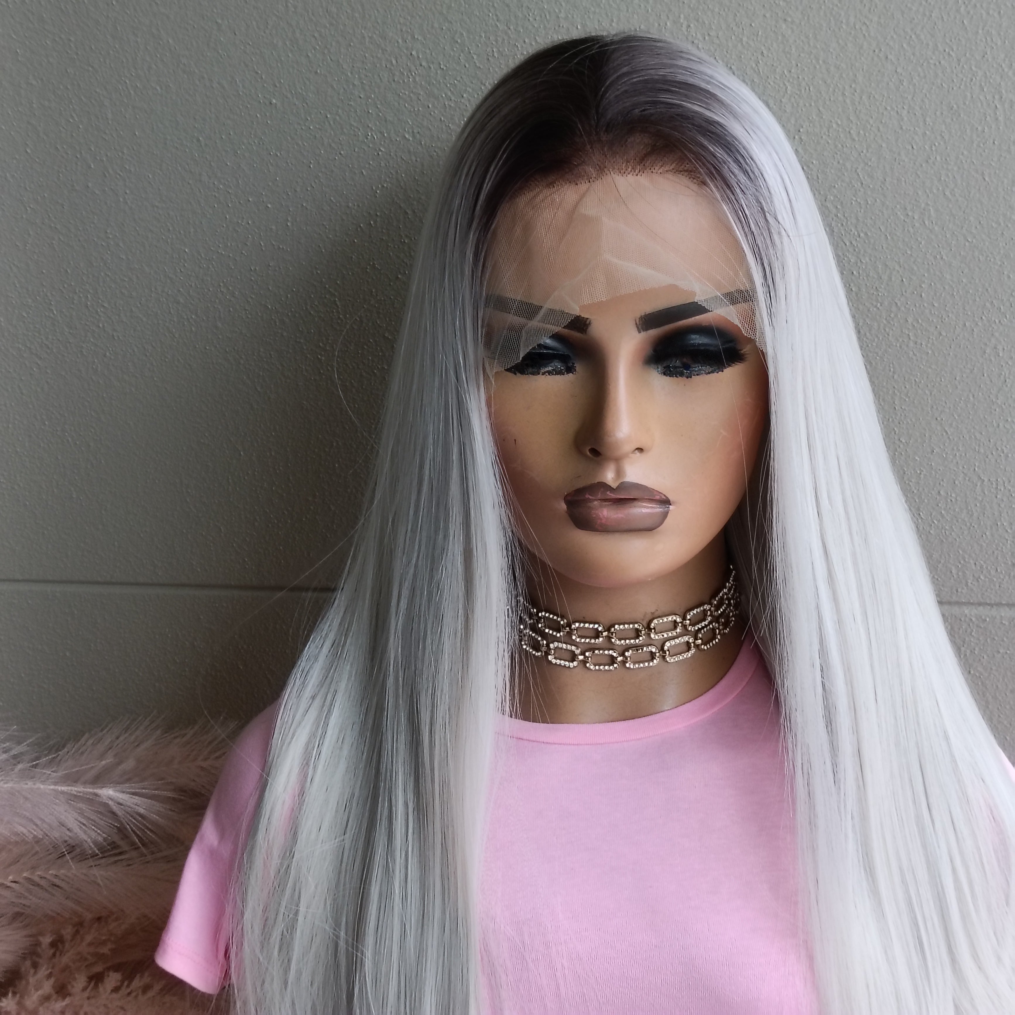 Icy Layla  synthetic lace front wig