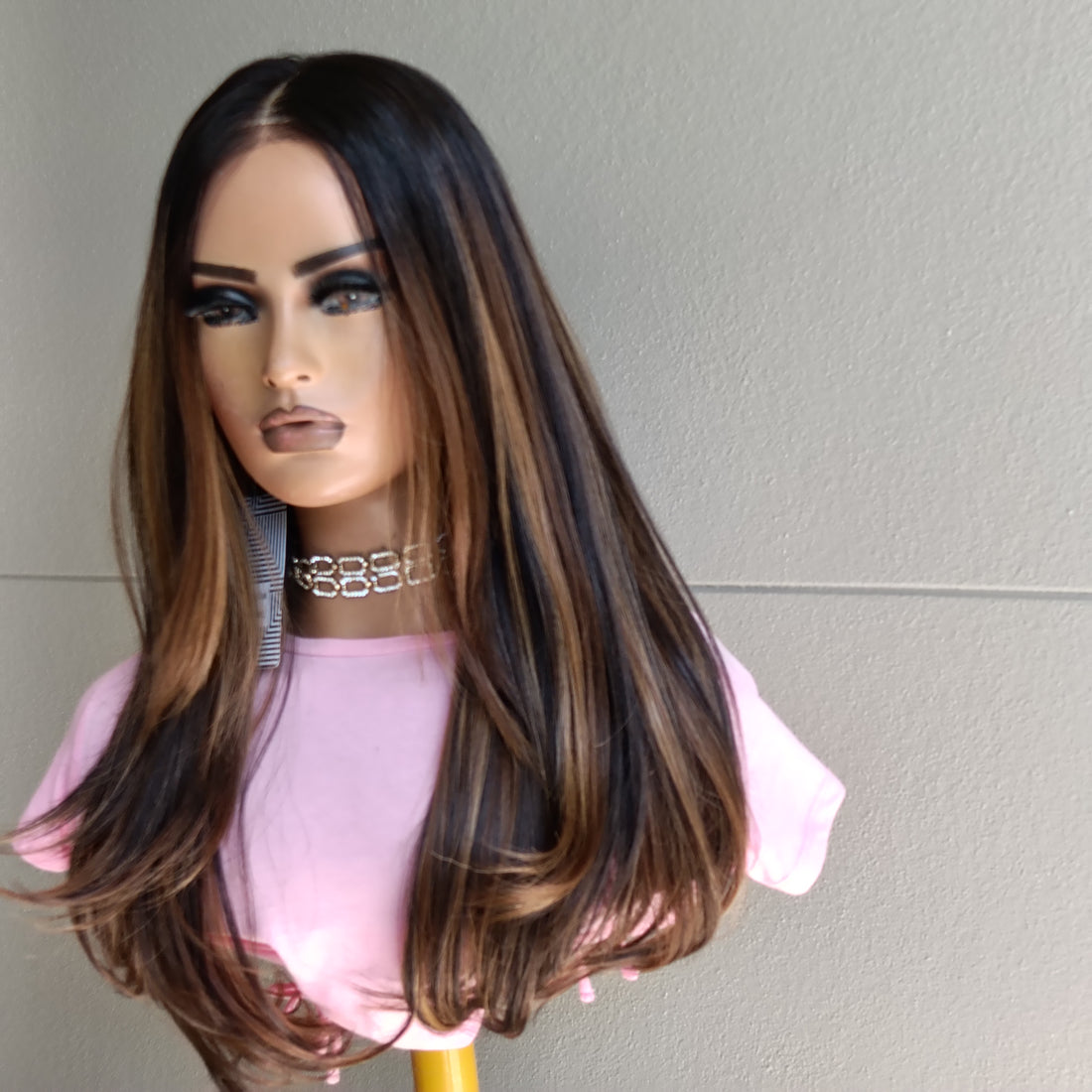 Sami glueless pre plucked  synthetic wig