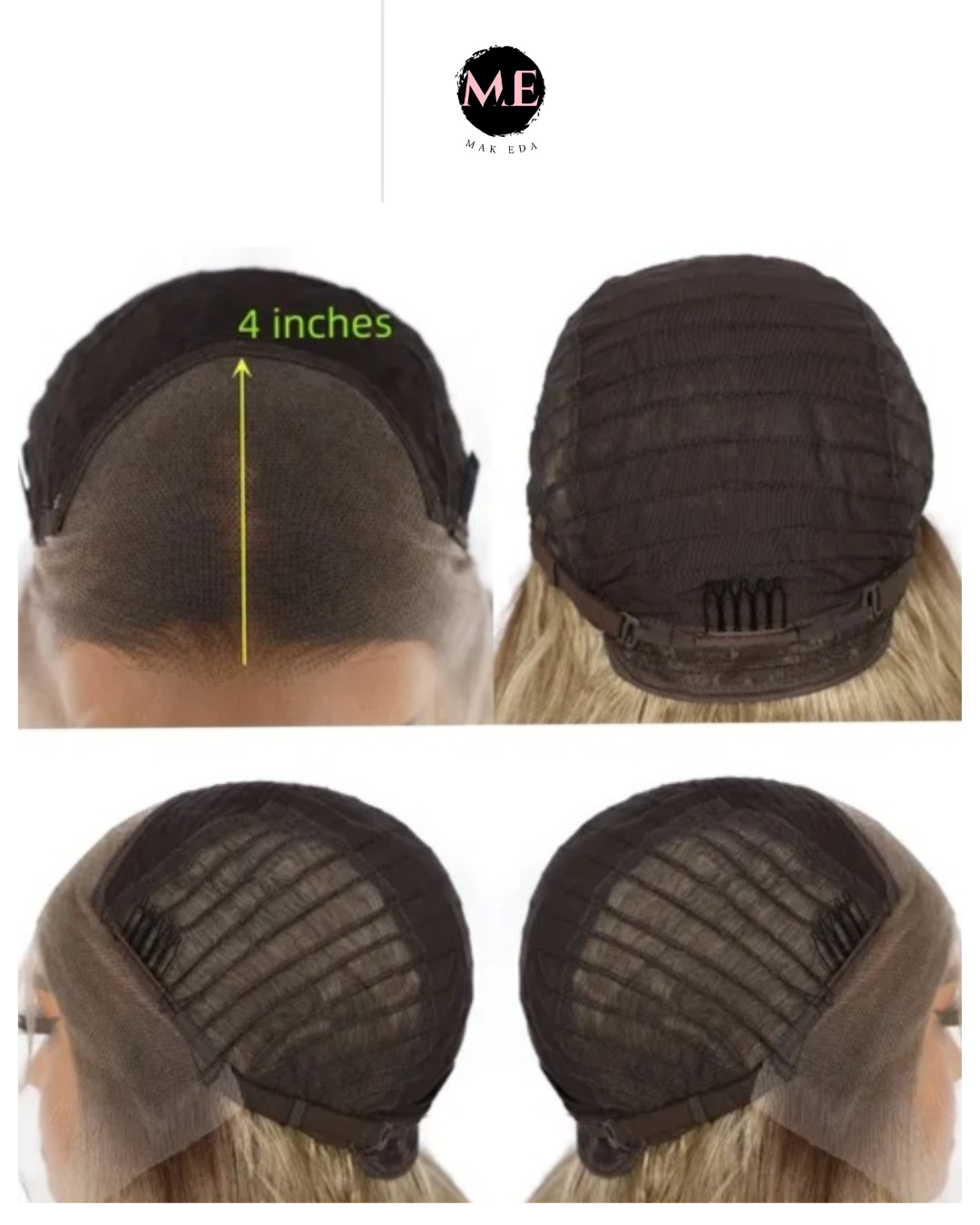 Rana Curly Black Lace Front wig